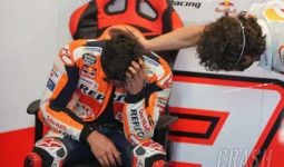 Usai Balapan di MotoGP Portugal, Marc Marquez Dimarahi Ibunya - JPNN.com