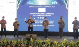 PT Pupuk Indonesia Boyong 3 Penghargaan dalam TOP CSR 2021 - JPNN.com