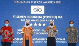 PT Semen Indonesia Sabet 3 Penghargaan dalam Ajang TOP CSR Awards 2021 - JPNN.com