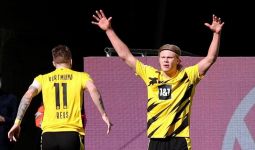 Haaland Luar biasa, Jarak Dortmund dengan 4 Besar Hanya Sebegini - JPNN.com