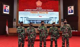 Wakasal Hadiri Laporan Kenaikan Pangkat Perwira Tinggi TNI - JPNN.com
