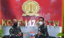 Tim Pusjarah TNI Sambangi Markas Korem 174/ATW Merauke - JPNN.com