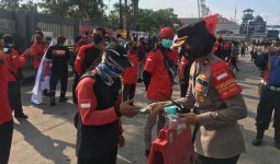Polres Tanjung Priok Pastikan Demo Buruh Berjalan Aman dan Kondusif - JPNN.com
