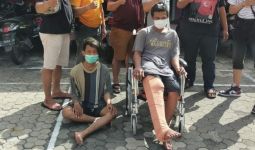 2 Penjahat di Surabaya Tidak Bisa Berjalan, Terima Kasih, Pak Polisi - JPNN.com