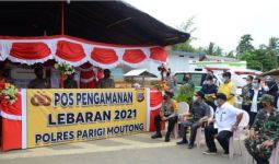 Bertemu Wagub Sulteng di Perbatasan, Gubernur Gorontalo: Larangan Mudik Berjalan Sukses - JPNN.com