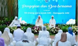 PP Jalasenastri Gelar Pengajian dan Doa Bersama untuk ABK KRI Nanggala-402 - JPNN.com