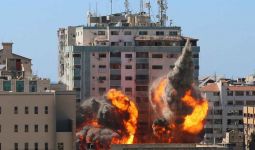 Markas Hancur Dihajar Israel, Associated Press: Tidak Ada Hamas di Sini - JPNN.com
