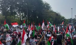 Aksi Bela Palestina di Jakarta, Ada Kata-Kata Kasar untuk Israel dan Amerika - JPNN.com