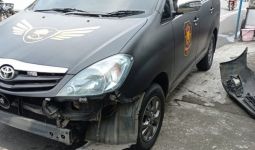 Konvoi Moge Tabrak Mobil Satpol PP dan 3 Motor di Puncak Bogor - JPNN.com