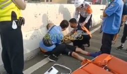 Innalillahi, Pesepeda Ini Meninggal saat Uji Coba Road Bike di JLNT Casablanca - Tanah Abang - JPNN.com