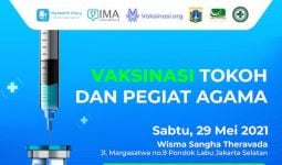 Ratusan Pegiat Agama Jalani Vaksinasi Covid-19 di Wisma Sangha Theravada Indonesia - JPNN.com