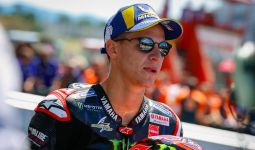 MotoGP 2022: Fabio Quartararo Tampak Kesal saat Motornya Kembali Mogok - JPNN.com