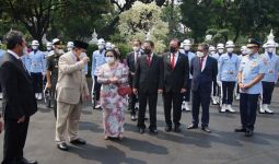 Peresmian Patung Bung Karno di Kemenhan, Begini Pidato Prabowo di Depan Megawati - JPNN.com