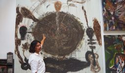 Gerakkan Ekonomi Kreatif, Tisna Sanjaya Ajak Masyarakat Melukis Setelah Jumatan - JPNN.com