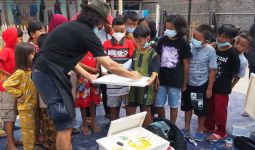 Top, Kolaborasi Anak-Anak dan Seniman Hasilkan Puluhan Karya Lukis - JPNN.com