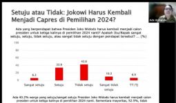 Hasil Survei: Banyak Juga ya yang Ingin Jokowi Maju Kembali di Pilpres 2024 - JPNN.com