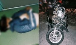 Sepeda Motor Adu Banteng, Honda Scoopy Ringsek, Tantowi tak Tertolong - JPNN.com