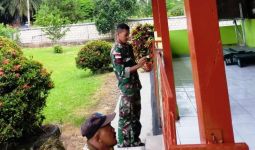 TNI Merenovasi Tempat Ibadah di Perbatasan RI-PNG - JPNN.com