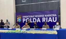 Polda Riau & Lapas Bangkinang Gagalkan Penyelundupan 108 Kg Sabu-Sabu dari Malaysia - JPNN.com