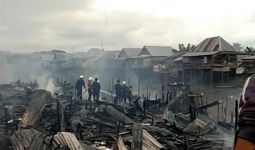 Kebakaran Hebat Terjadi di Ogan Ilir, 21 Rumah Ludes Terbakar - JPNN.com