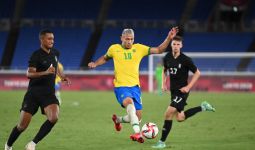 Richarlison Cetak 3 Gol dalam 30 Menit, Brazil Hajar Jerman di Laga Perdana Olimpiade Tokyo - JPNN.com