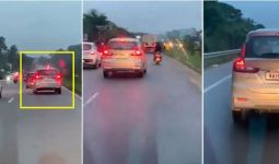 Sungguh Tega, Pengendara Mobil ini Ogah Beri Jalan untuk Ambulans yang Lewat, Lihat Aksinya - JPNN.com