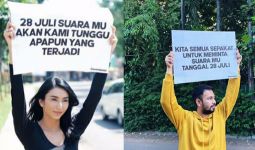 Raffi Ahmad Hingga Tyas Mirasih Turun ke Jalan Angkat Poster, Ternyata.... - JPNN.com
