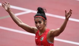 Luar Biasa! Alvin Tehupeiory Tembus Babak Utama Lari 100 Meter Putri Tokyo 2020 - JPNN.com