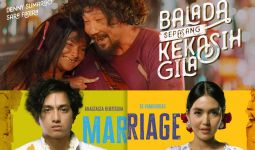 Film Balada Sepasang Kekasih Gila, Pesan di Balik Awan dan Marriage Tayang Bulan Ini - JPNN.com