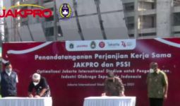 PSSI dan Jakpro Teken Kerja Sama, Timnas Indonesia Kini Bisa Gelar TC di JIS - JPNN.com