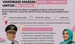 Besok, Pemkot Surabaya Vaksin Ibu Hamil Sebanyak 1.000 Dosis - JPNN.com