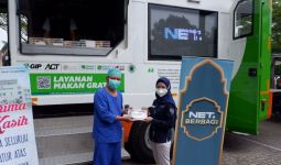 NET dan ACT Bagikan 3.000 Makanan untuk Nakes dan Warga - JPNN.com