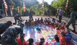 Begini Cara TNI Menanamkan Nasionalisme untuk Anak-anak di Perbatasan  - JPNN.com