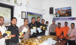 Polres Bengkalis Menggagalkan Penyelundupan 100 Bungkus Narkotika Jaringan Internasional - JPNN.com