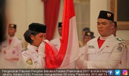 Rahasia Tarikan Bendera Paskibraka Seirama Indonesia Raya - JPNN.com
