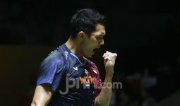 Jatuh Bangun Jonatan Christie Berbuah Tiket Semifinal Indonesia Masters 2025 - JPNN.com