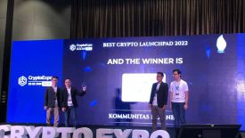 Kommunitas Raih Best Crypto Launchpad 2022 di Singapura