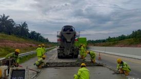 Menjelang Nataru, Hutama Karya Perbaiki Tol TERPEKA, H-10 Ditargetkan Rampung