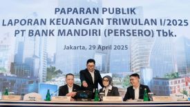Awal 2025 Bank Mandiri Tumbuh Sehat dan Berkelanjutan