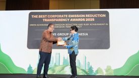 MMS Group Indonesia Raih The Best Corporate Transparency and Emission Reduction Award 2025