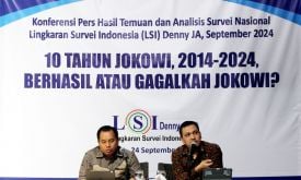 Survei LSI Denny JA: 10 Tahun Jokowi, 2014-2024, Berhasil Atau Gagalkah Jokowi? - JPNN.com