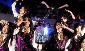 Penampilan JKT48 di Axioo HYPE 5 AMD X3 Lollipop Edition - JPNN.com