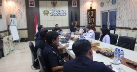 Bea Cukai Kendari menerima kunjungan Pemkab Konawe Selatan dan BPPMHKP Kendari pada Kamis (9/1). Foto: Dokumentasi Humas Bea Cukai - JPNN.com