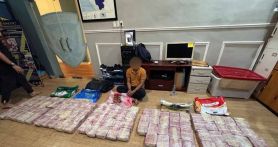 Bungkusan barang bukti narkoba jenis sabu-sabu hasil penindakan tim gabungan Bea Cukai dan Polri di Aceh Timur. ANTARA/HO-Humas Bea Cukai Aceh - JPNN.com
