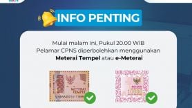 BKN: Pendaftaran CPNS 2024 Bisa Pakai Meterai Tempel Mulai Malam Ini - JPNN.com