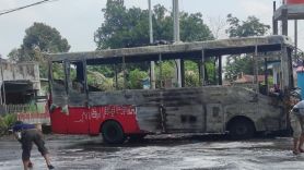 Bus Trans Semarang Terbakar, Ini Dugaan Penyebabnya - JPNN.com