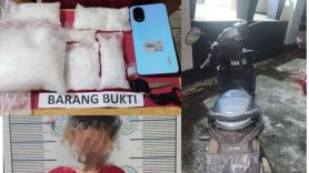 Sempat Berupaya Kabur, Pemilik 600 Gram Sabu-Sabu Diringkus Polres Nagan Raya - JPNN.com