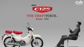 Honda Super C125 The Craftpiece Tampil Memesona dengan Gaya 50an - JPNN.com