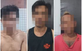 Trio Pencuri Baterai Tower Telkom Diciduk saat Isi Bensin di SPBU, Begini Trik Polisi Ciduk Pelaku - JPNN.com Bali