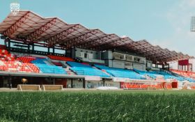 Lihat Penampakan Terbaru Rumput Stadion Dipta Markas Bali United, Kayak Klub Eropa - JPNN.com Bali